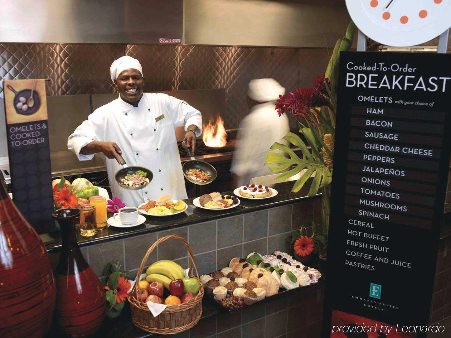 Embassy Suites By Hilton Atlanta Airport College Park Restaurang bild